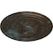 Ekena Millwork Reece Ceiling Medallion (Fits Canopies up to 6 3/4"), 21"OD x 1 1/4"P, Bronze Blue Patina CM21REBBS - alternate 4